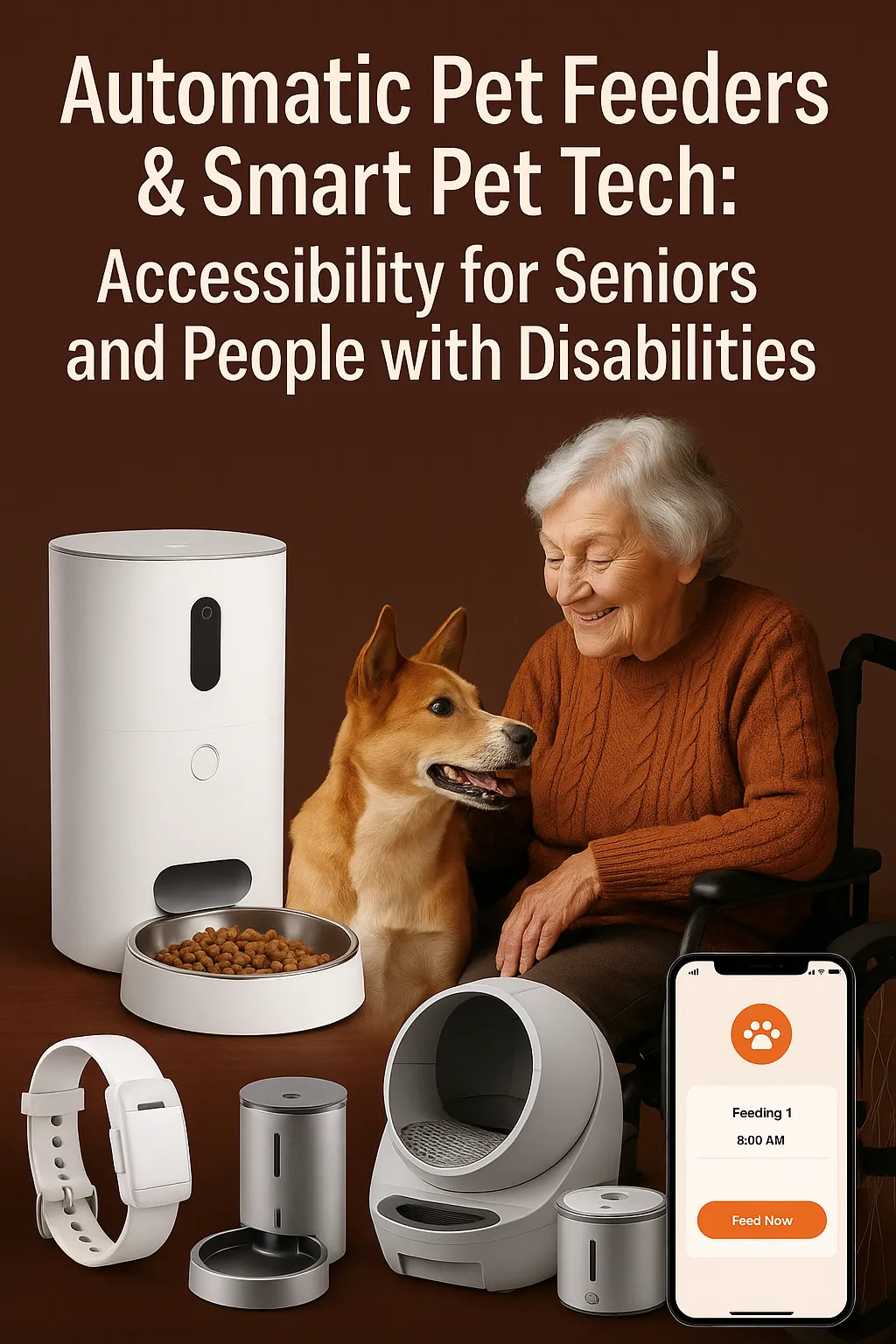 Accessible Smart Pet Tech: Automatic Feeders for Seniors and People with Disabilities