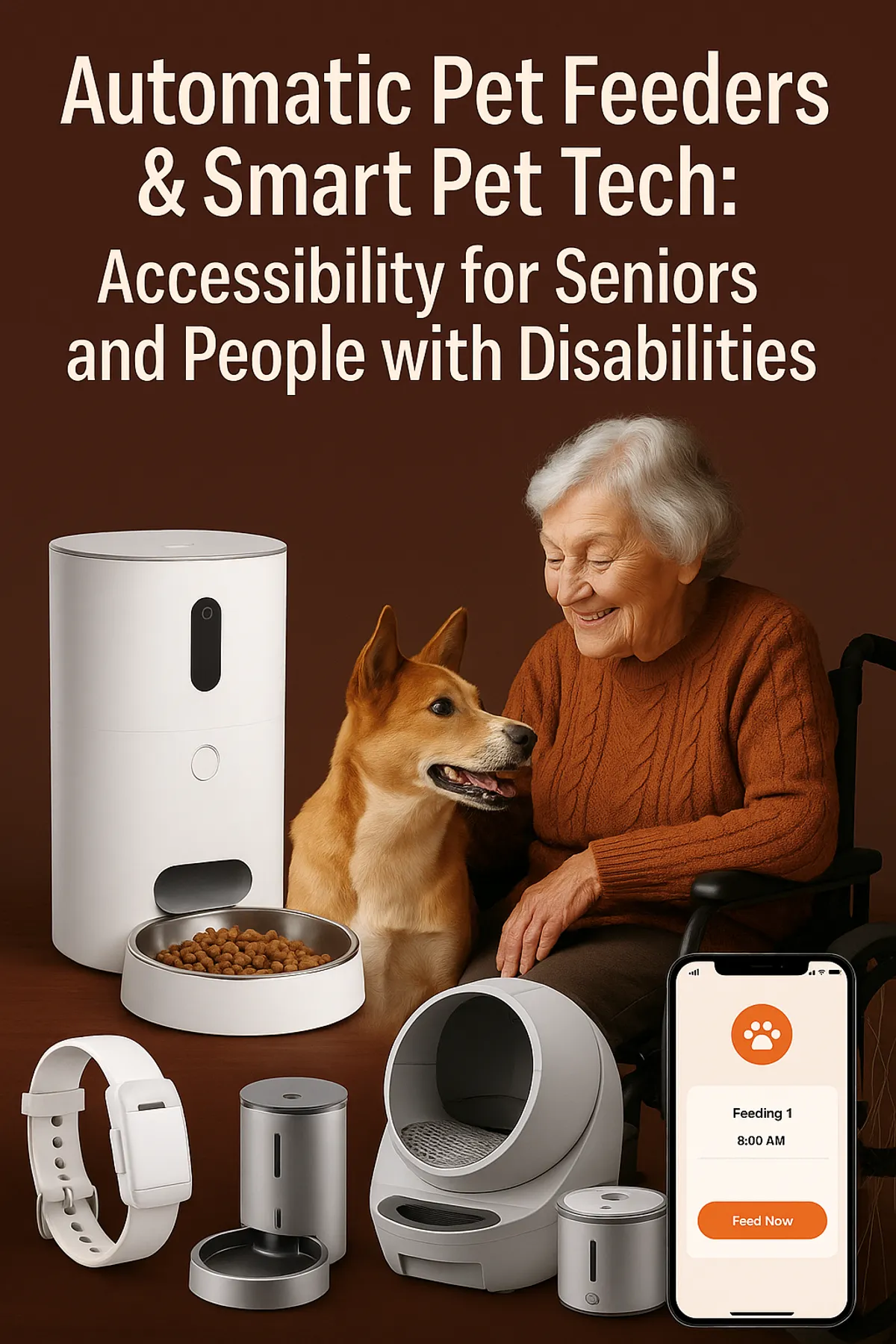 Accessible Smart Pet Tech: Automatic Feeders for Seniors and People with Disabilities