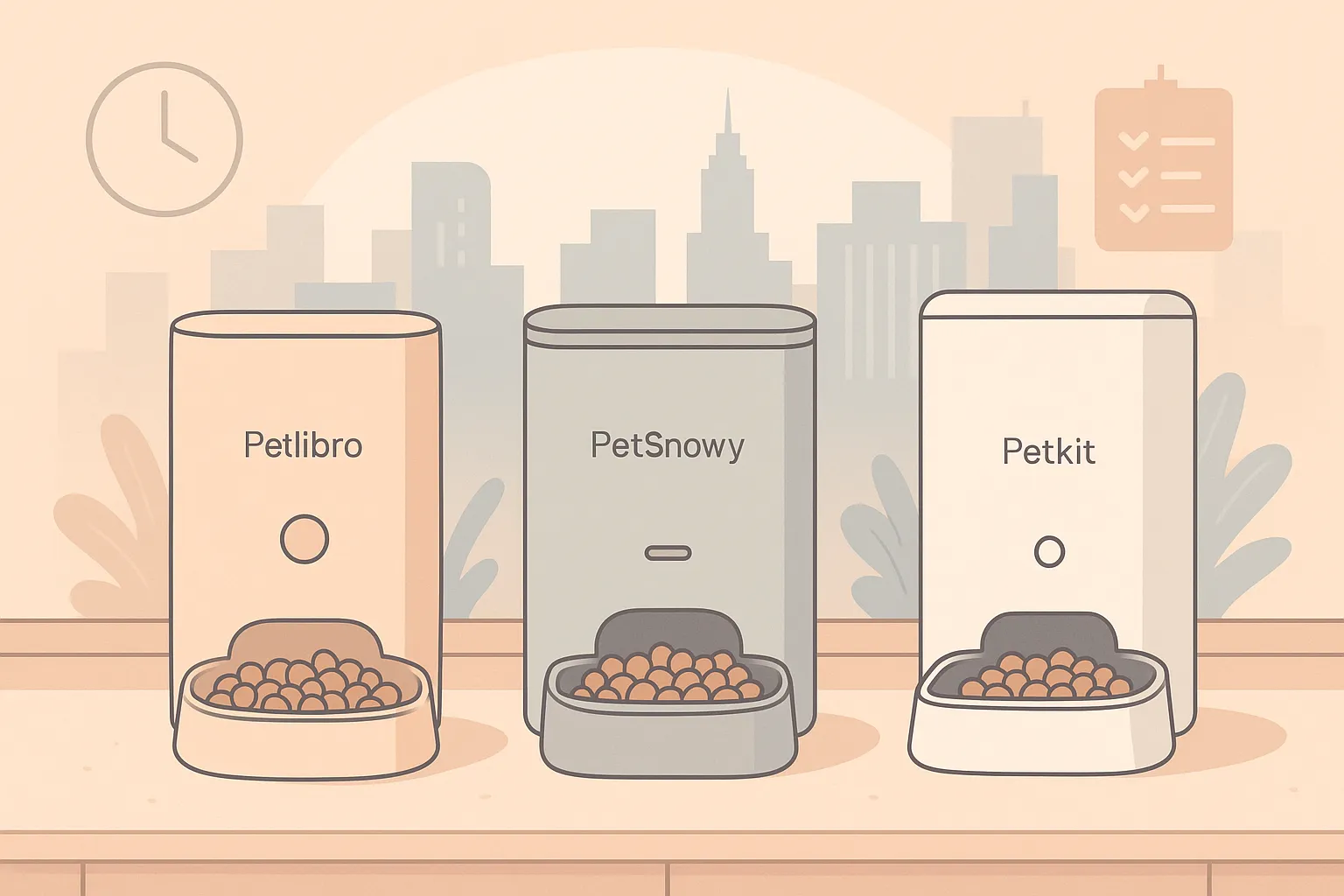 Petlibro vs PetSnowy vs Petkit: A Comprehensive Comparison of Automatic Pet Feeders