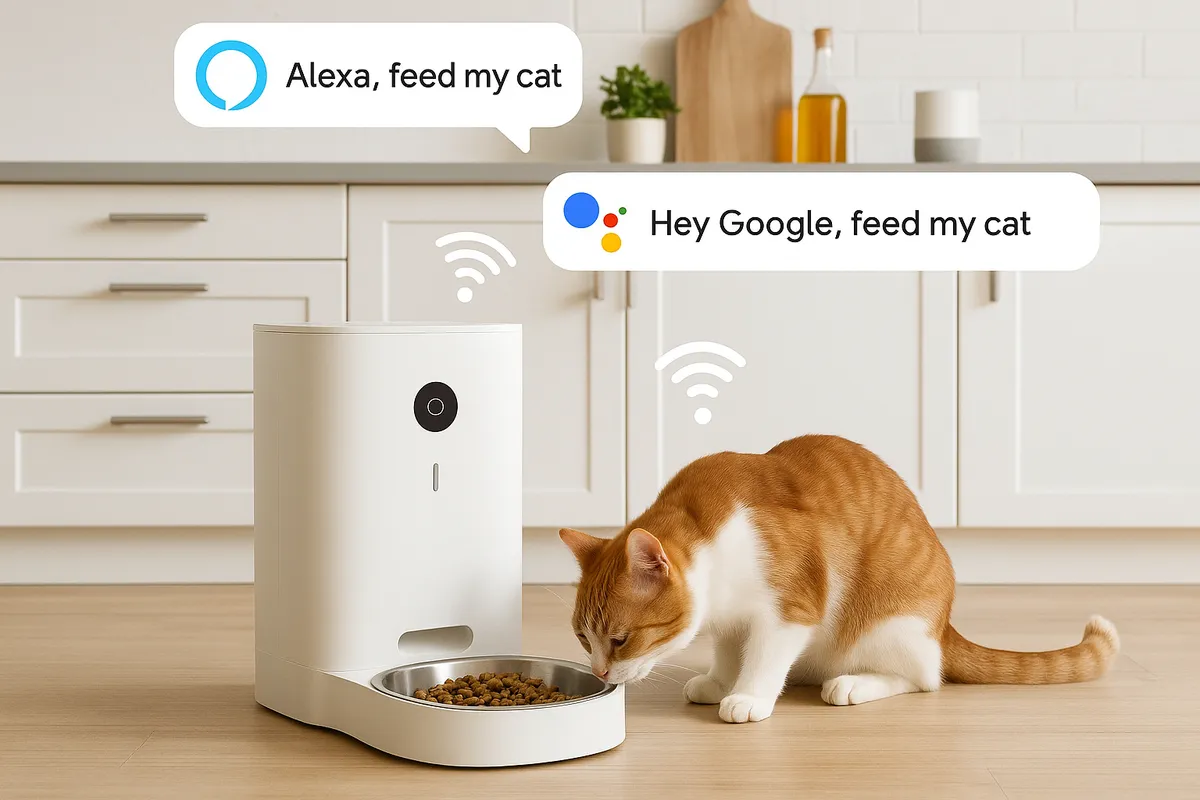 Integrate Smart Feeders with Alexa & Google Home