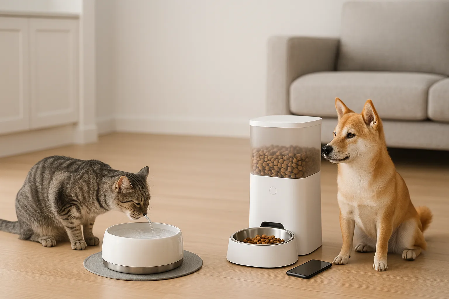 Smart Water Fountains vs Automatic Pet Feeders: Which One Do You Need?